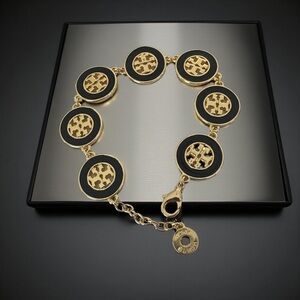 96: Tory Burch 18kt gold plated bracelet